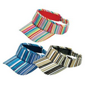 Pro Style Canvas Stripe Visor